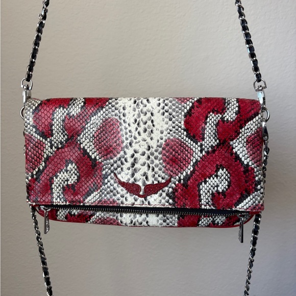 Zadig & Voltaire rock painted wild passion bag - Picture 1 of 16